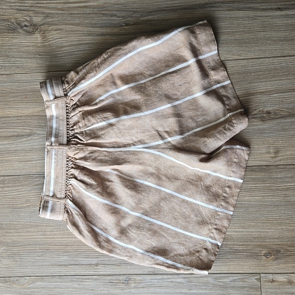 A New Day High Waist Linen Blend Shorts - Picture 3 of 7